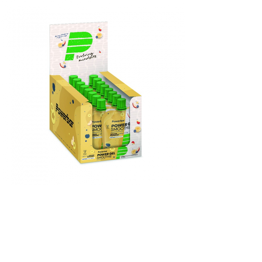 PowerBar PowerGel Smoothies Blueberry 16 unidades