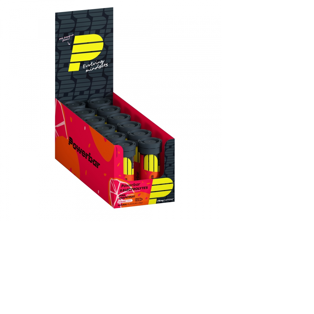 PowerBar Tubo 5 Electrolitos Pomelo 12 unidades