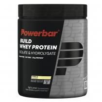 PowerBar Bote Protena en Polvo Build Whey Isolate Black Line Vanilla 550gr