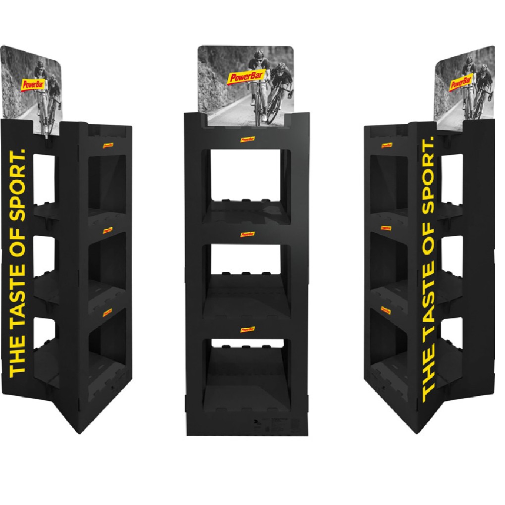 Expositor PowerBar Plexigls Negro