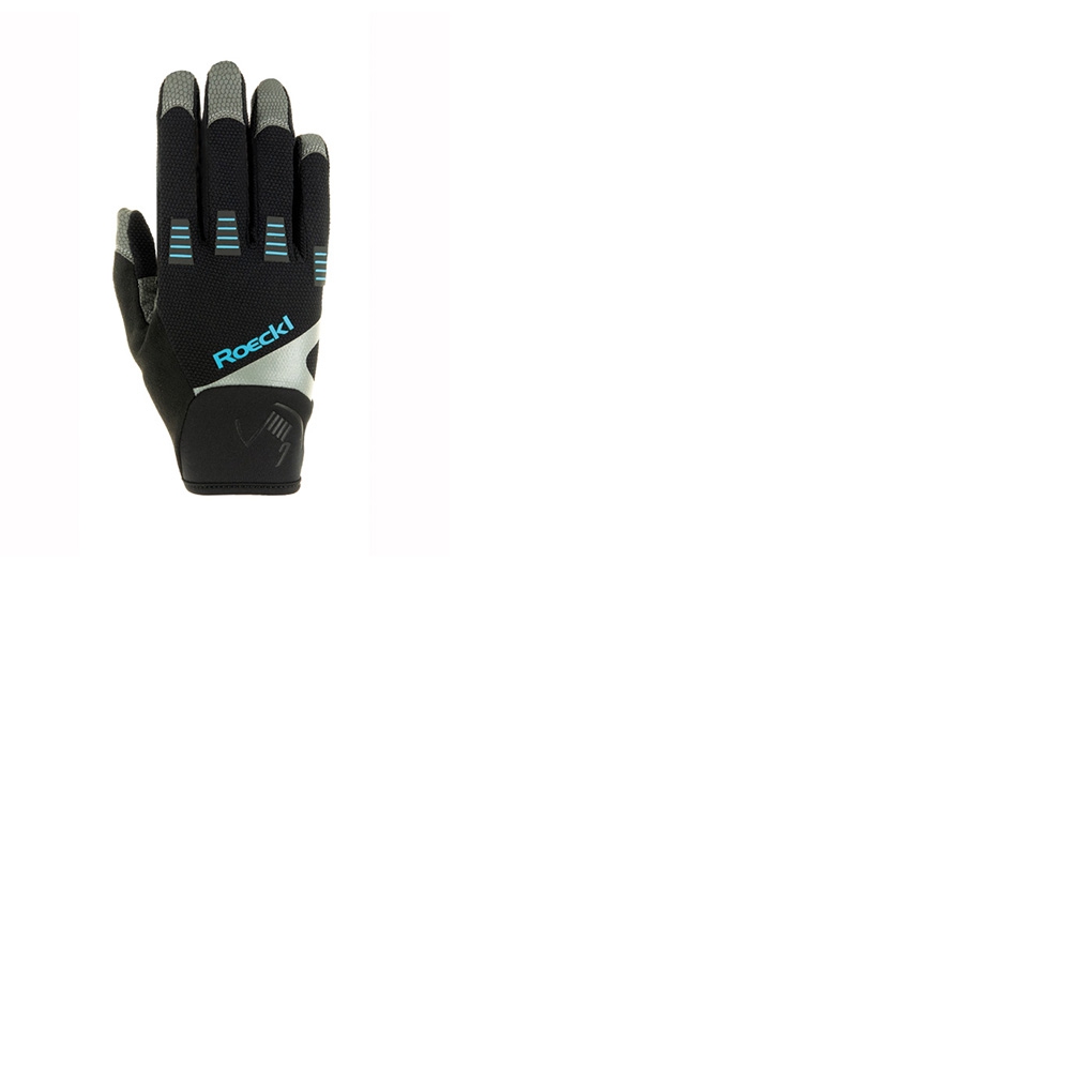 Luva Mangfall Longfinger Preto-Turquesa