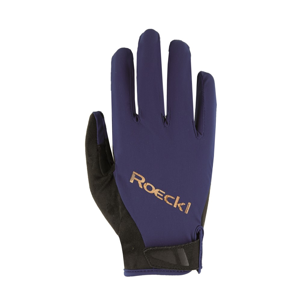 Guantes Roeckl Mora Largo Azul Oscuro