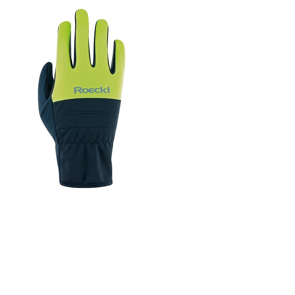 Guante Roeckl Raiano Windproof Amarillo Fluo