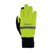 Guantes Roeckl Riveo Windproof Amarillo Fluo