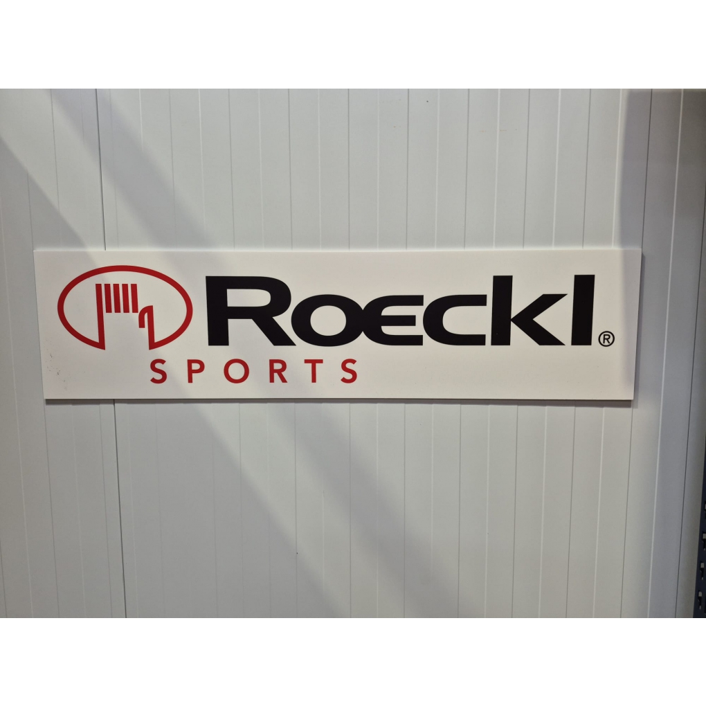 Logotipo Roeckl Blanco 100x125cm