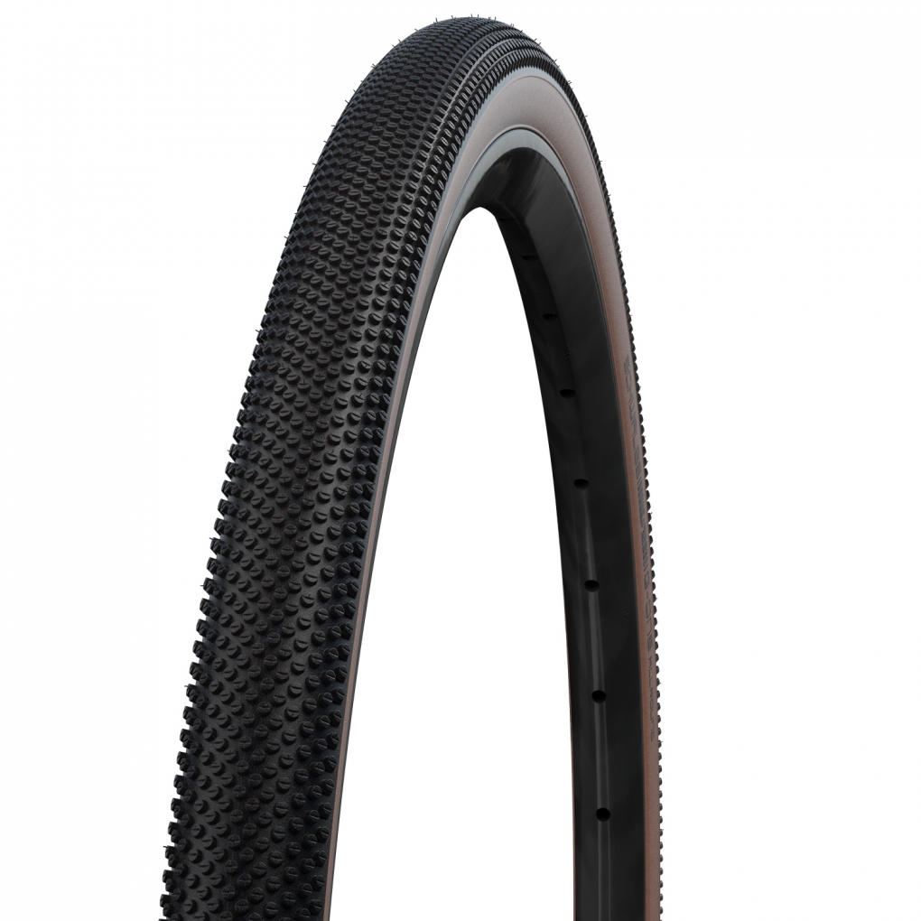 Cubierta Schwalbe G-ONE ALLROUND Perf, RaceGuard, TLE Plegable 28x1.50 700x40C Bronze