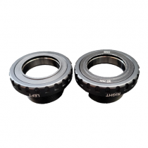 CAJA DE PEDALIER SPLIT SECOND (BSA 24MM) PARA SHIMANO DE COLOR NEGRO