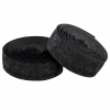 SUPACAZ CINTA MANILLAR SUEDE NEGRO + TAP�N NEGRO