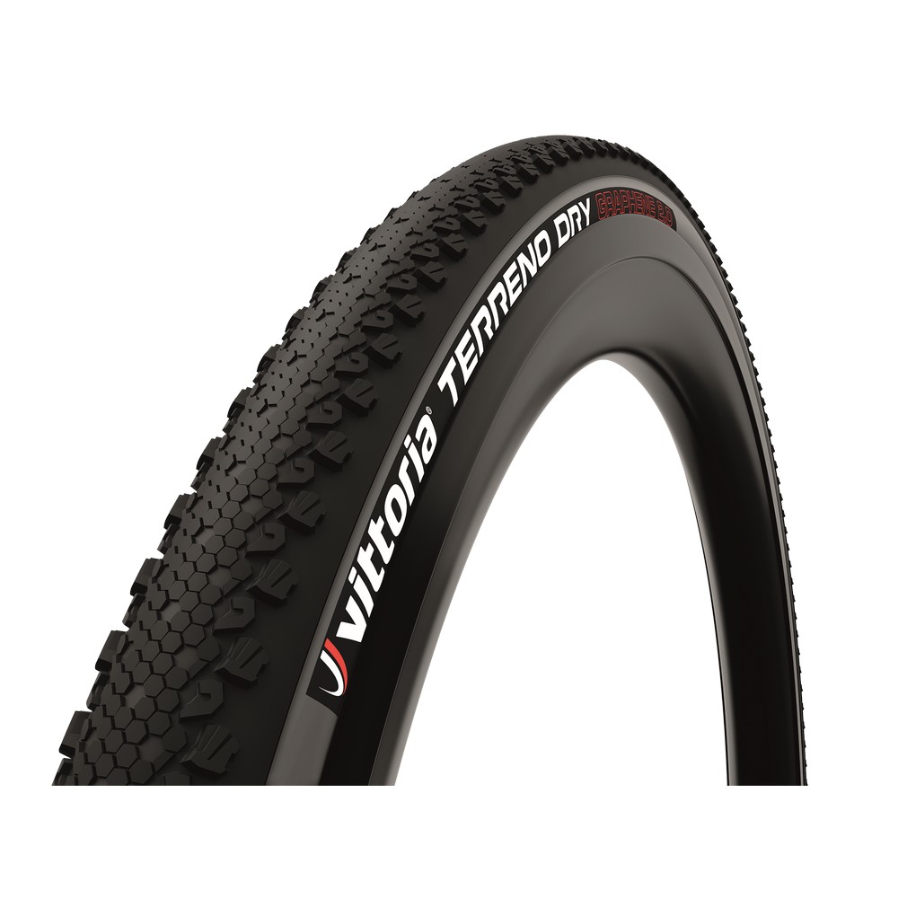 Pneus Gravel Vittoria Terreno Dry 700x47c TNT Antracita G2.0