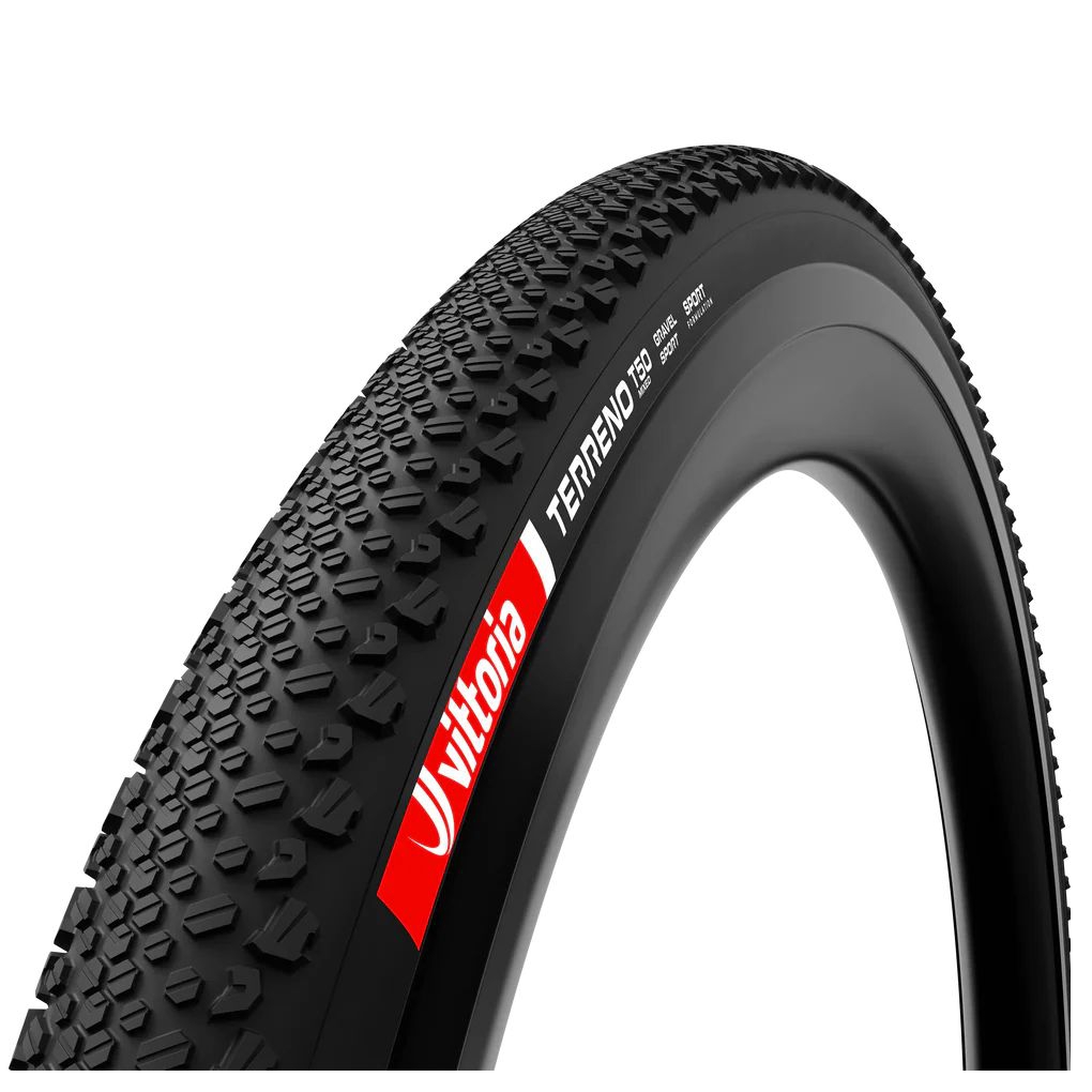 Cubierta Gravel Endurance Vittoria TERRENO T50 mixed 700X50 TLR Negro G2.0
