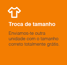 Troca de tamanho