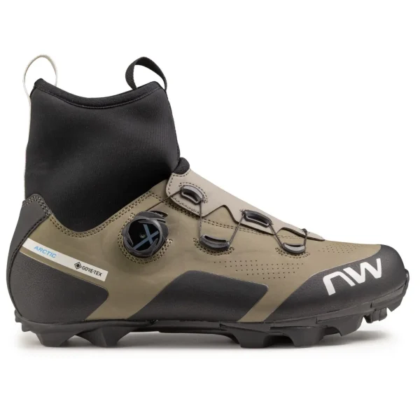 Zapatillas Ciclismo CELSIUS XC ARC. GTX Verde Forest-Marrón