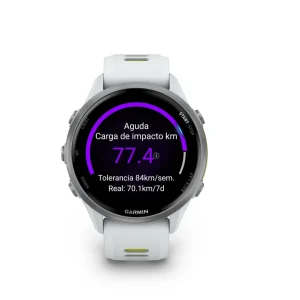 Garmin Forerunner 970 Titanio Blanco-Amarillo