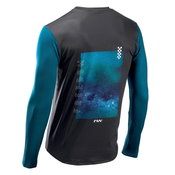 Maillot Northwave FREEDOM AM manga larga Azul