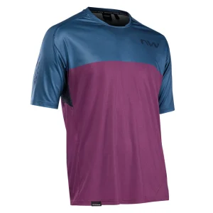 Maillot Northwave manga corta EDGE Azul-Púrpura