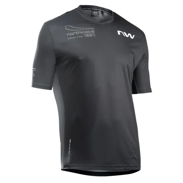 Maillot Northwave manga corta EDGE 2 Negro-Marrón