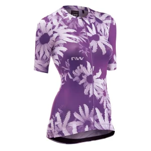 Maillot Northwave manga corta BLADE WOMAN Morado Oscuro
