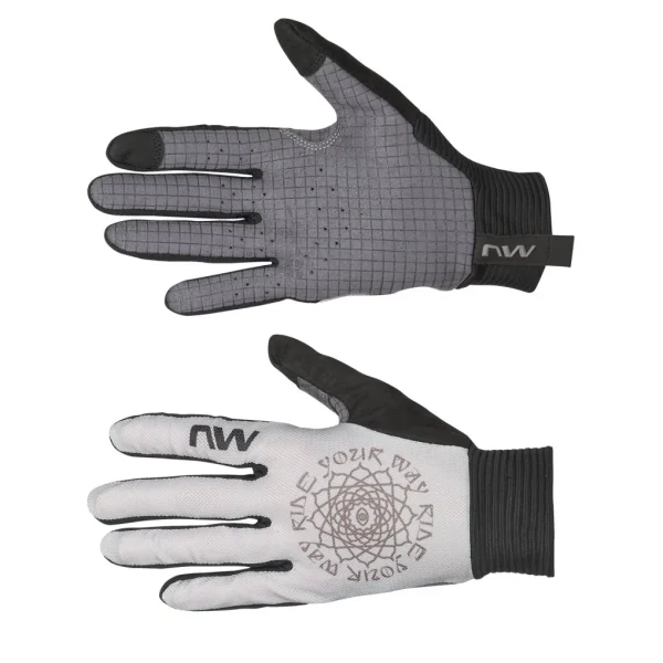 Guantes Northwave Largo AIR LF WMN Gris Claro-Negro