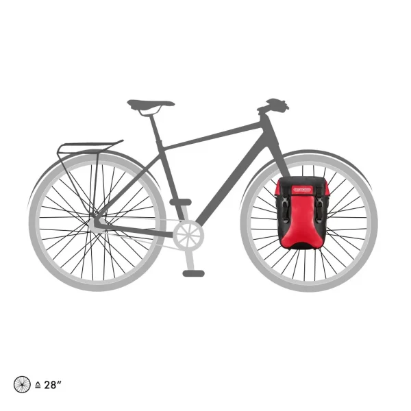 Alforjas Ortlieb SportPacker QL2.1 par (2x)15L Rojo