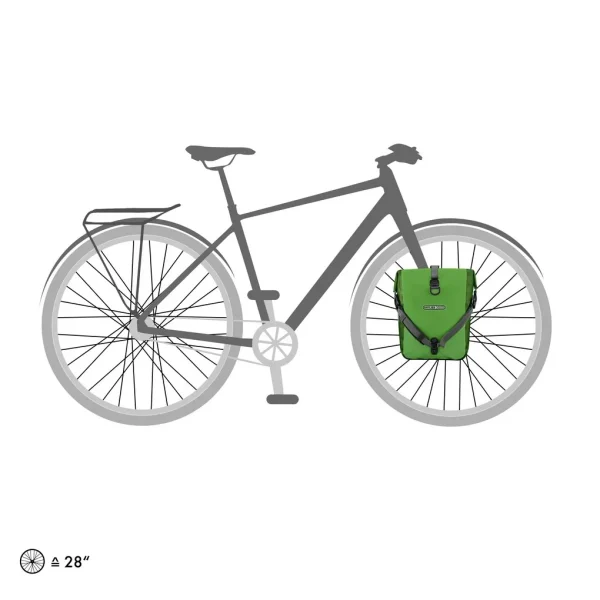 Alforjas Ortlieb SPORT-ROLLER PLUS 12.5L (2uni)  QL2.1 Kiwi-Verde
