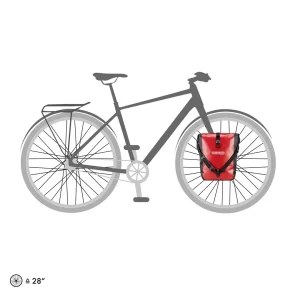 Alforjas Ortlieb SportsRoller PAR 29L QL2.1 Rojo