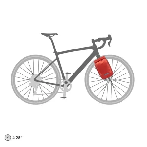 Bolsa Horquilla Ortlieb Fork Pack Plus 5,8 Litros Granate