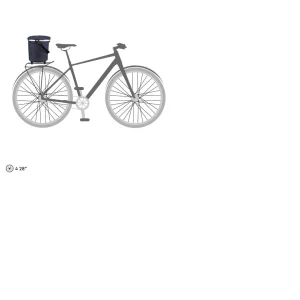 Cesta Trasera Ortlieb UP-TOWN RACK URBAN 17,5L Tinta