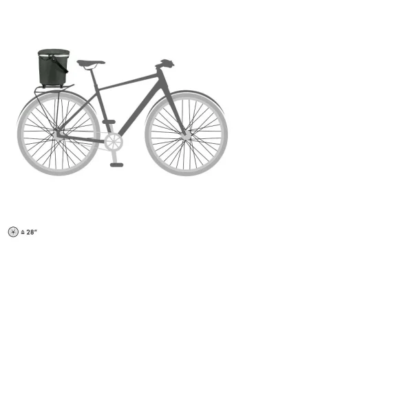 Cesta Trasera Ortlieb UP-TOWN RACK URBAN 17,5L Pine