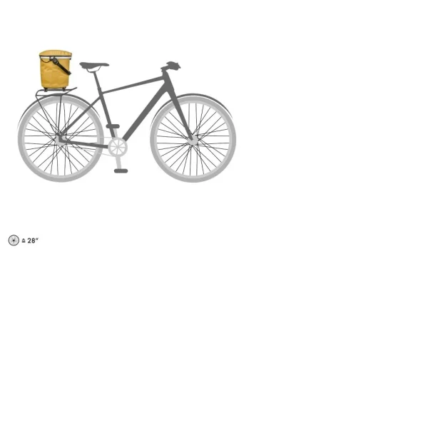 Cesta Trasera Ortlieb UP-TOWN RACK CITY 17,5L Mustard