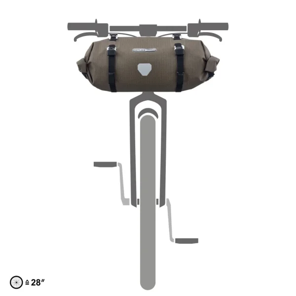 Bolsa Manillar Ortlieb HANDLEBAR-PACK FLEX 9l. Marrón