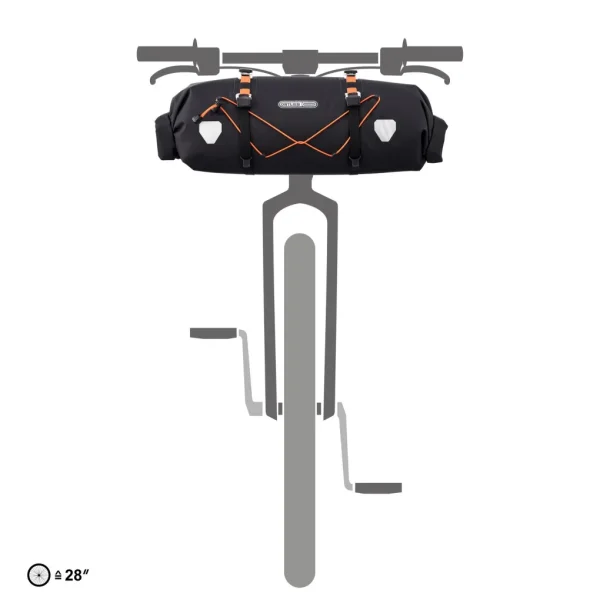 Bolsa Manillar Ortlieb HANDLEBAR-PACK FLEX 15L Negro Mate