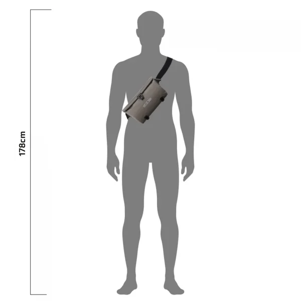 Bolsa Ortlieb VELO-SLING 3L Marrón Oscuro