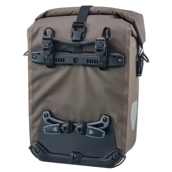 Alforjas Ortlieb Gravel Pack QL2.2 Individual 14,5l. Marrón
