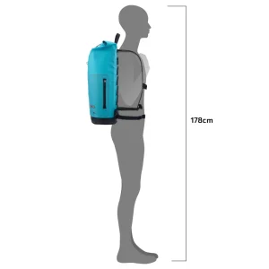 Mochila Ortlieb COMMUTER DAYPACK CYBER 21L Azul-Rosa Fluo
