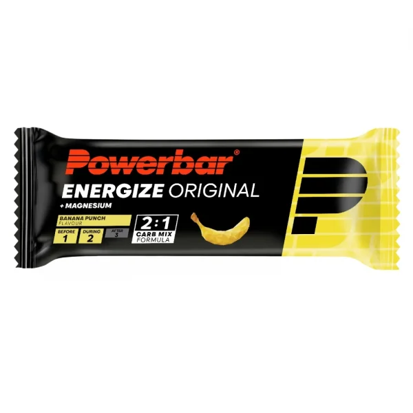 Barrita PowerBar Energize Original Banana Punch 15 unidades