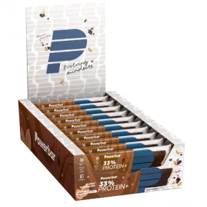 BarritaPowerBar ProteinPlus 33% Chocolate Cacahuete 10 unidades