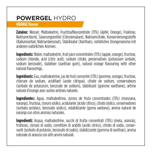 PowerBar PowerGel Hydro Naranja 24 unidades