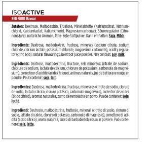 PowerBar Bote IsoActive Frutos Rojos 1.320gr
