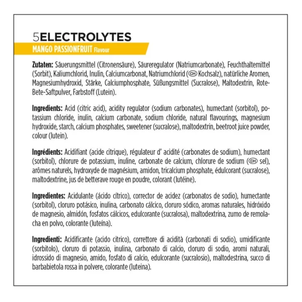 PowerBar Tubo 5 Electrolitos Mango Fruta de la Pasión 1 unidad suelta
