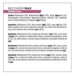 PowerBar Bote Recovery Max Frambuesa 1.144gr