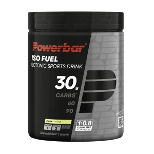 PowerBar Bote Iso Fuel 30 Black Line Limón 608gr