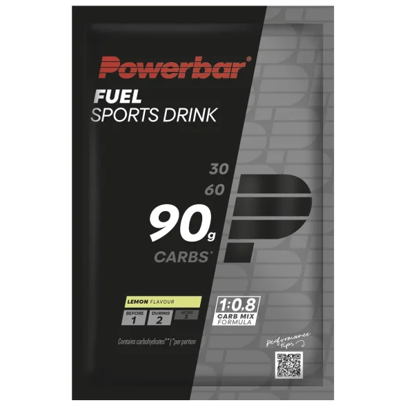 Sobres PowerBar Fuel 90 Black Line Limón 10 unidades