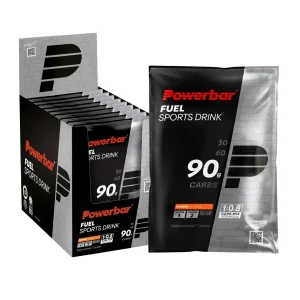 Sobres PowerBar Fuel 90 Black Line Naranja 10 unidades