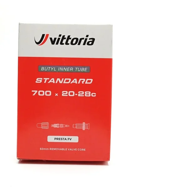 Cámaras carretera Vittoria Standard 700x20 28c - FV Presta RVC 60mm