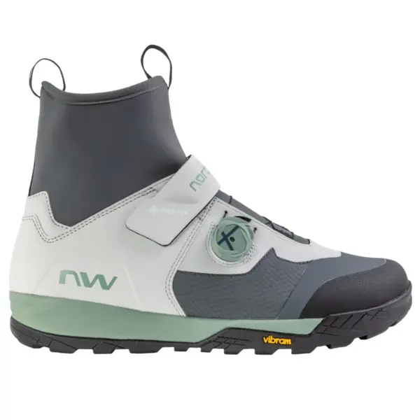 Zapatillas Ciclismo KINGROCK PLUS GTX TRAIL/AM Gris Oscuro-Gris Claro