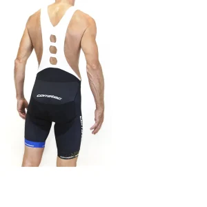 Culote con Tirantes Team Edition CORRATEC Negro-Azul-Dorado