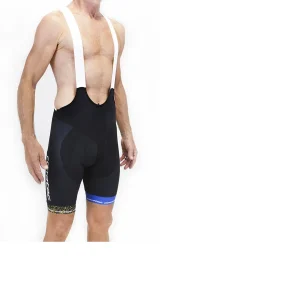 Culote con Tirantes Team Edition CORRATEC Negro-Azul-Dorado