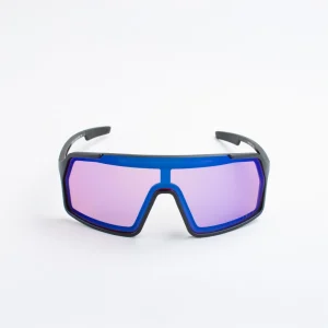 Gafas Deportivas Out Of Bot 3 Hybrid Blanco Lente IRID Azul