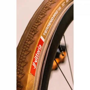 Cubierta Gravel vittoria TERRENO PRO T10 Hardpack 700X40 TLR Hookless Natural-Brown
