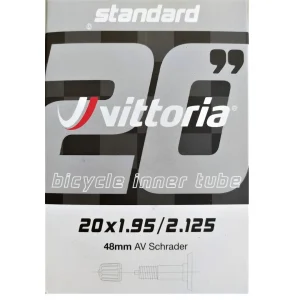 Cámaras MTB Vittoria Standard 20×1.95/2.125 AV Schrader 48mm